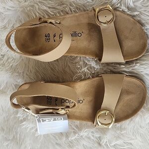 NWT WOMEN'S BIRKENSTOCK PAPILLIO SOLEY WEDGE SANDALS  size 9